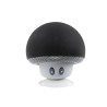 Mini haut-parleur Bluetooth noir look champignon