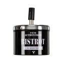 Cendrier poussoir "Je fais toujours un tabac !", noir