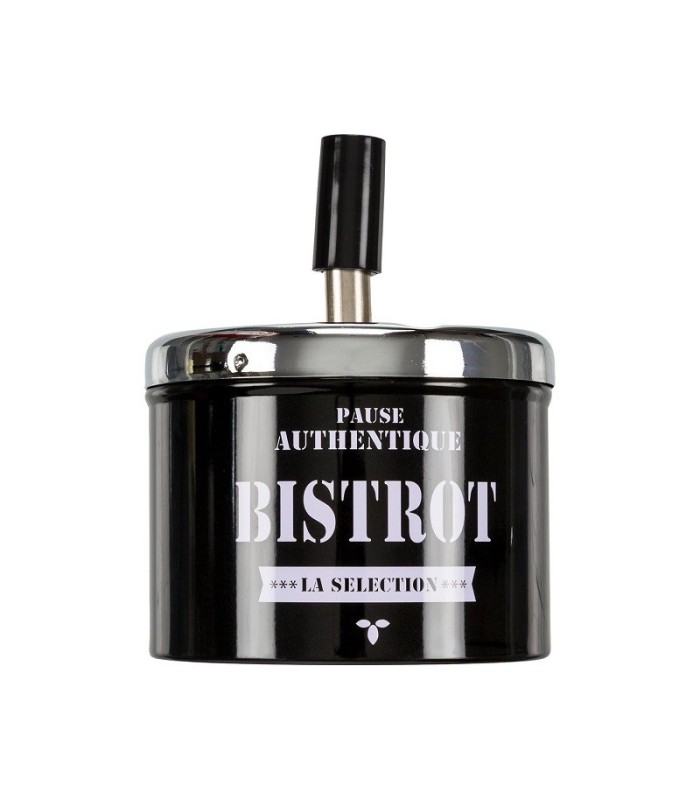 Cendier poussoir "Brunes, blondes, il en faut pour tout le monde...", blanc