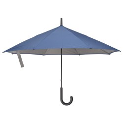 Parapluie inversé reverso bleu