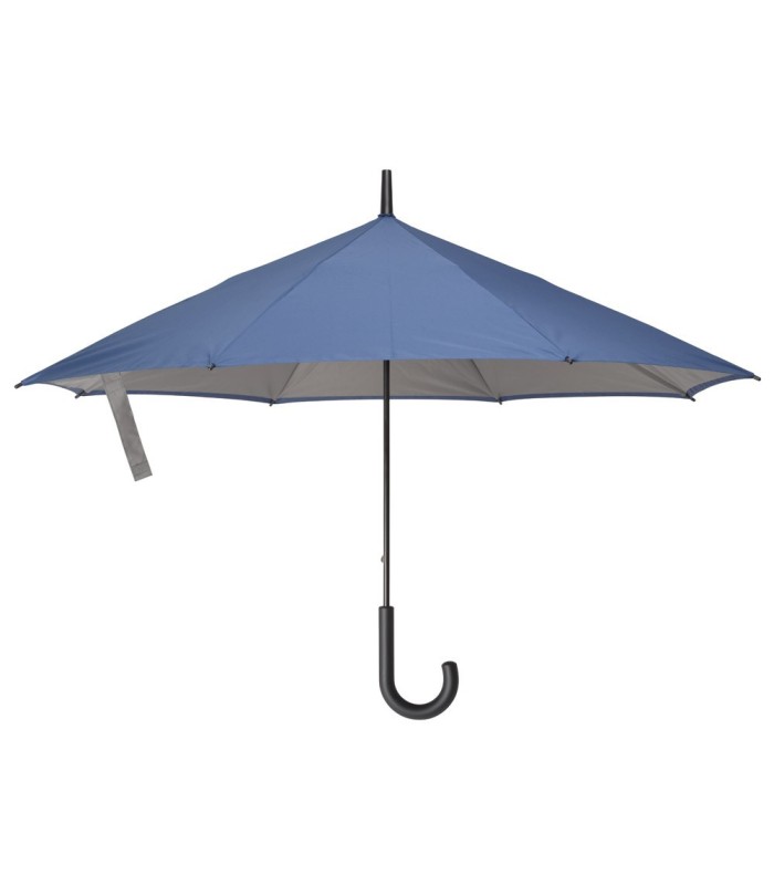 Parapluie inversé reverso bleu