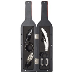 Coffret à vin 6 pièces Bouteille Chianti