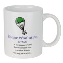Mug en céramique Détox "Bonne Résolution n°327"