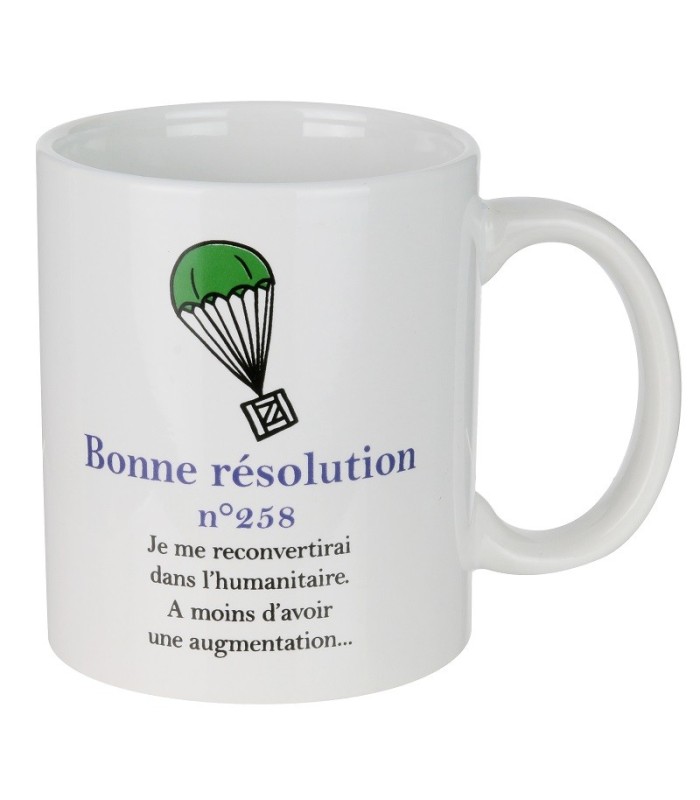 Mug en céramique Détox "Bonne Résolution n°327"