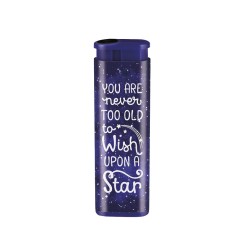 Briquet anti vent "You are never too old to wish upon a star"