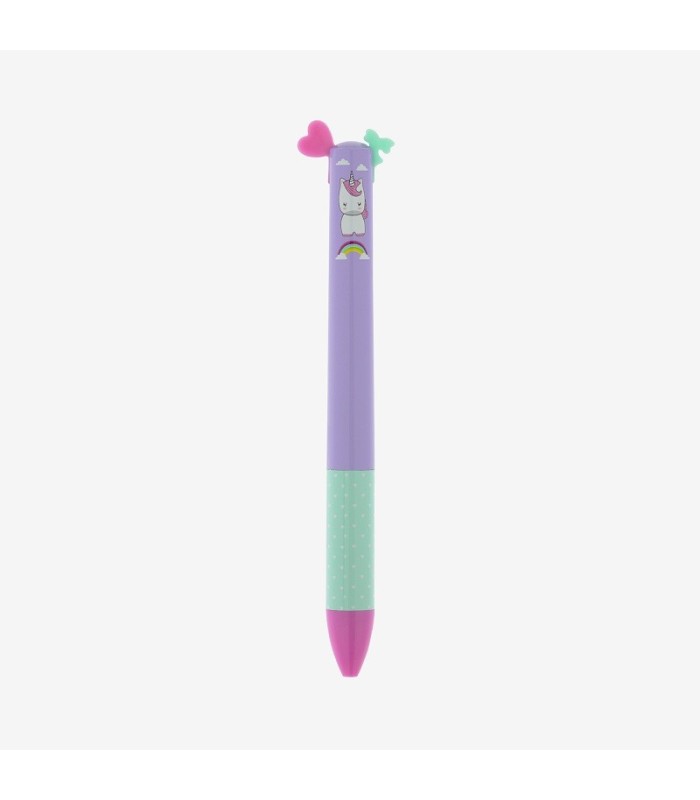 Stylo bille 2 couleurs Licorne