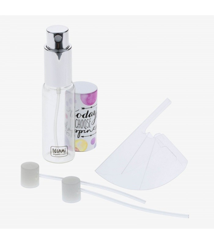 Vaporisateur de parfum 10ml rechargeable "Today I choose Hapiness"