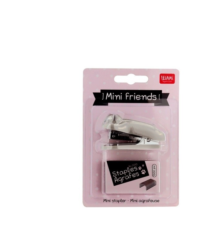 Mini Agrafeuse chat + 1000 agrefes