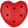 Coussin de massage vibrant Coeur, rouge