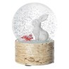 Boule à Neige Lapin