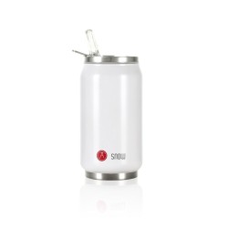 Pull Can'it Canette 280ml isotherme Blanc Brillant "Snow"