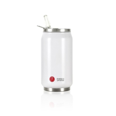 Pull Can'it Canette 280ml isotherme Blanc Brillant "Snow"