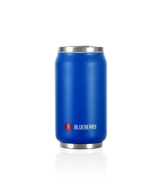 Pull Can'it Canette 280ml isotherme Bleu Mat "Blueberry"