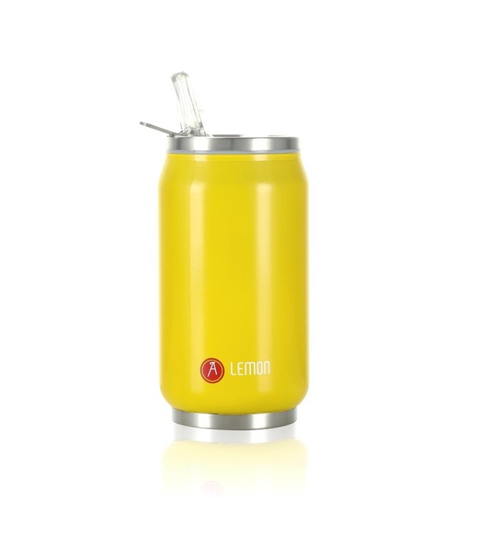 Pull Can'it Canette 280ml isotherme Blanc Brillant "Snow"