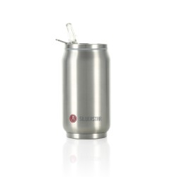 Pull Can'it Canette 280ml isotherme Argent Brillant "Silverstar"