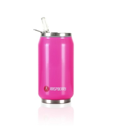 Pull Can'it Canette 280ml isotherme Rose Brillant "Raspberry"