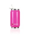 Pull Can'it Canette 280ml isotherme Rose Brillant "Raspberry"