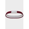 Bracelet pour billets Secrid MB Bordeaux - MoneyBand