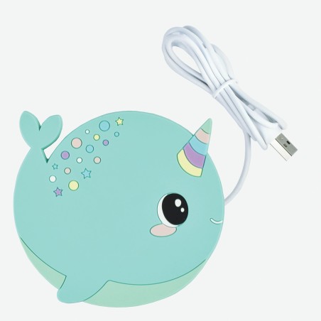 Chauffe-tasses USB MAC&PC "Baleine"
