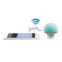 Mini haut-parleur Bluetooth vert look champignon