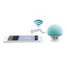 Mini haut-parleur Bluetooth vert look champignon