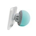 Mini haut-parleur Bluetooth vert look champignon