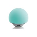 Mini haut-parleur Bluetooth vert look champignon