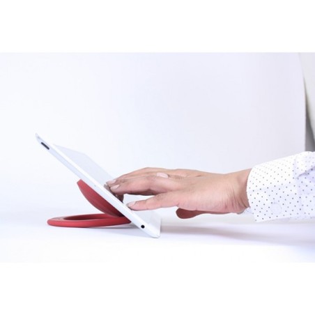 Support ventouse pour tablette rouge