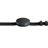 Bracelet haut-parleur noir connecté Bluetooth