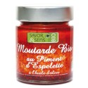 Moutarde bio au piment d’Espelette