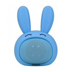 Enceinte Bluetooth rabbit bleu