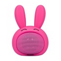Enceinte Bluetooth rabbit rose