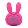 Enceinte Bluetooth rabbit rose