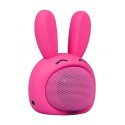 Enceinte Bluetooth rabbit rose