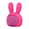 Enceinte Bluetooth rabbit rose
