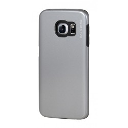 Coque Armor tpu métal grisé Samsung Galaxy S6 Edge