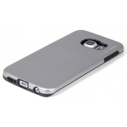 Coque Armor tpu métal grisé Samsung Galaxy S6 Edge