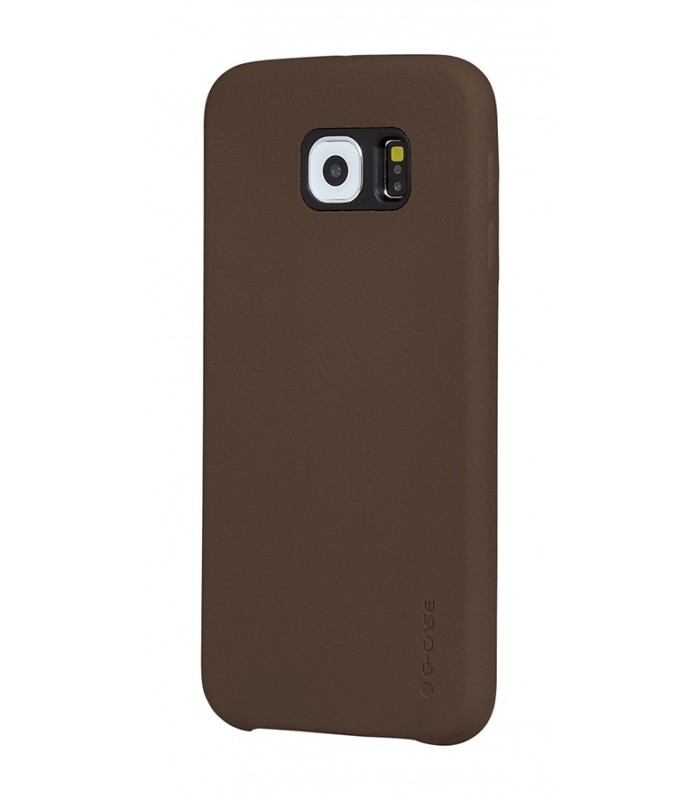 Coque noble series marron Samsung Galaxy S6