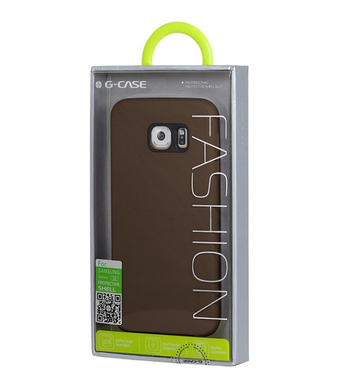 Coque noble series marron Samsung Galaxy S6