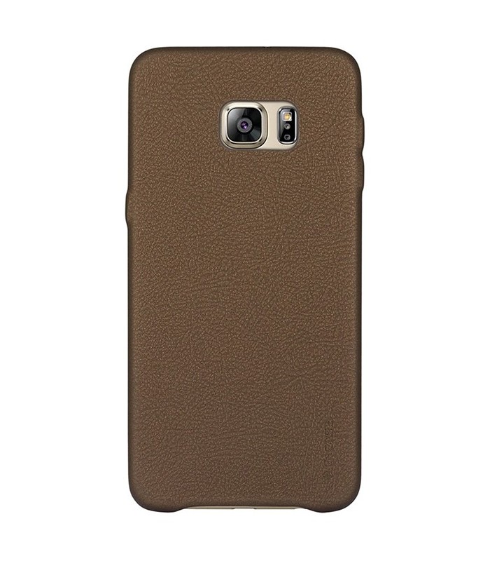 Coque noble series marron Samsung Galaxy S6 Edge+