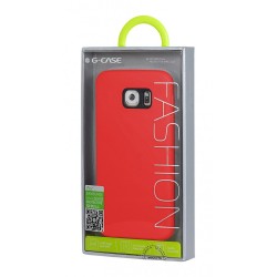 Coque noble series rouge Samsung Galaxy S6 Edge