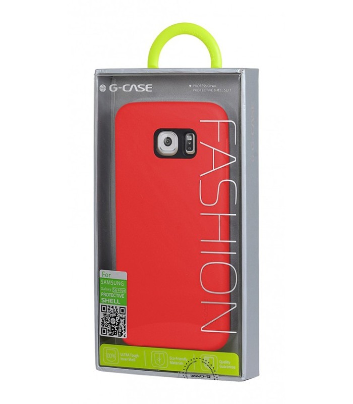 Coque noble series rouge Samsung Galaxy S6 Edge