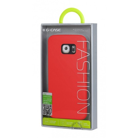 Coque noble series rouge Samsung Galaxy S6 Edge