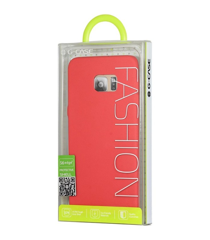 Coque noble series rouge Samsung Galaxy S6 Edge +