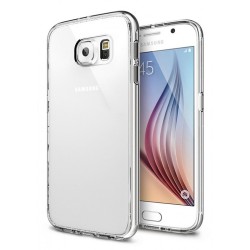 Coque plexiglass contour transparent Samsung Galaxy S6