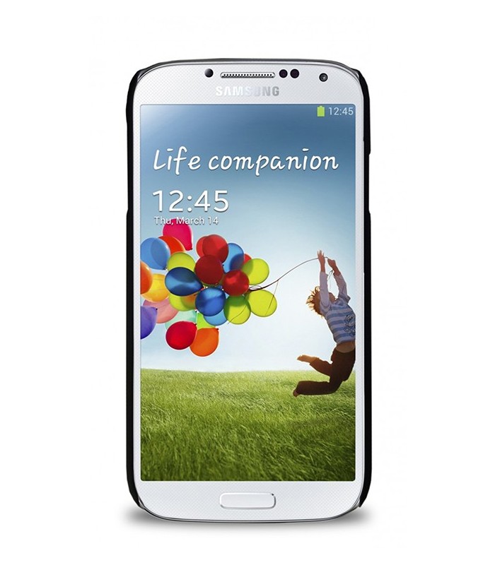 Coque rubber noir Samsung Galaxy S4