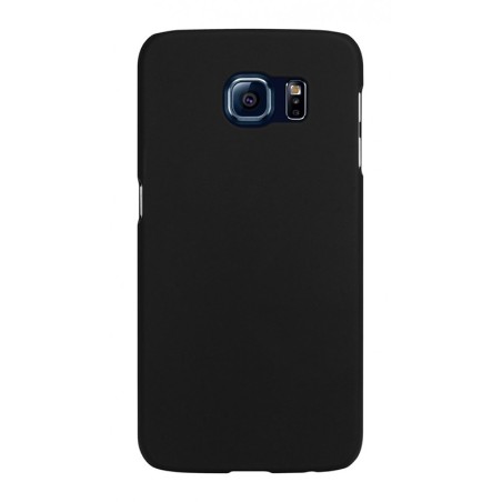 Coque rubber noir Samsung Galaxy S6