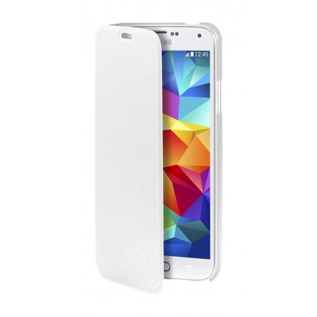 Etui folio cover blanc Samsung Galaxy S5