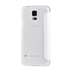 Etui folio cover blanc Samsung Galaxy S5