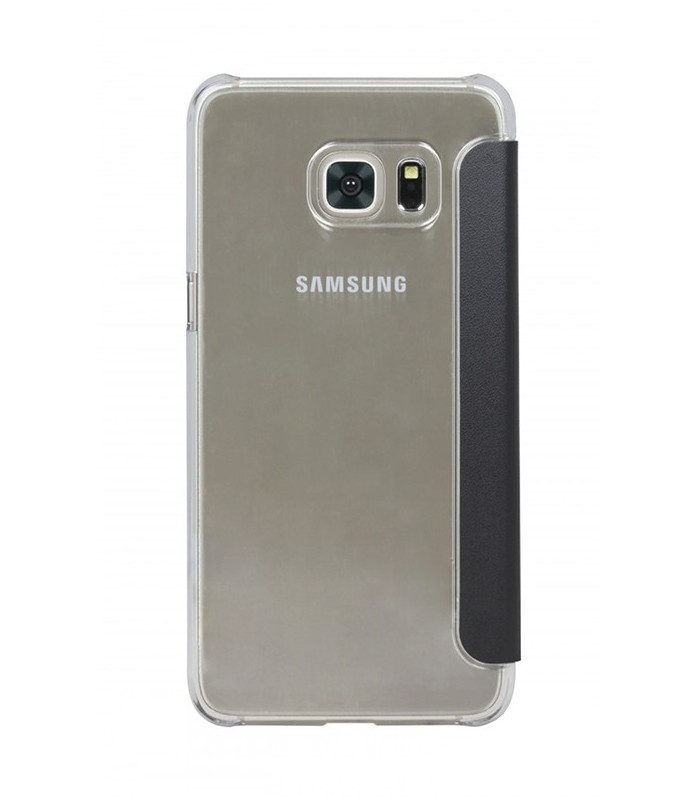 Etui ultra fin folio cover noir Samsung Galaxy S6 Edge+